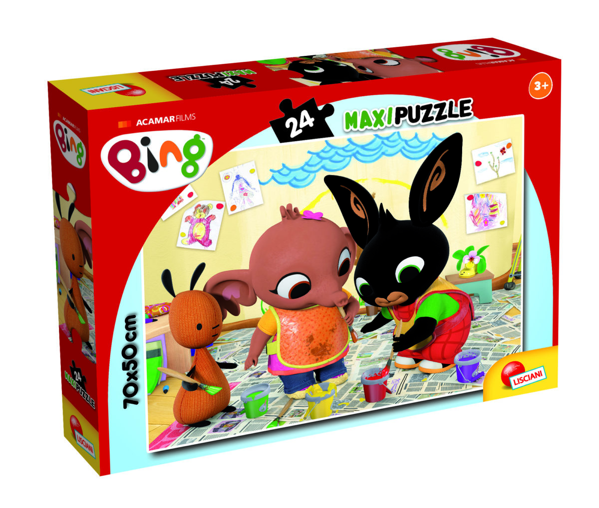 LISCIANI BING maxi puzzle 24 kom, sat slikanja 81202