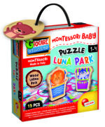 LISCIANI Montessori Wood baby puzzle luna park 96855