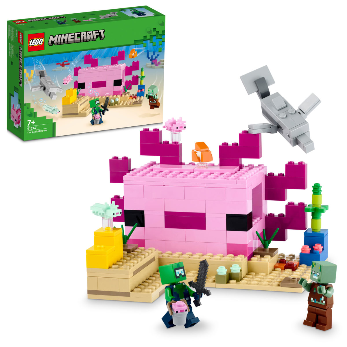 LEGO® MINECRAFT® 21247 Kuća axolotl