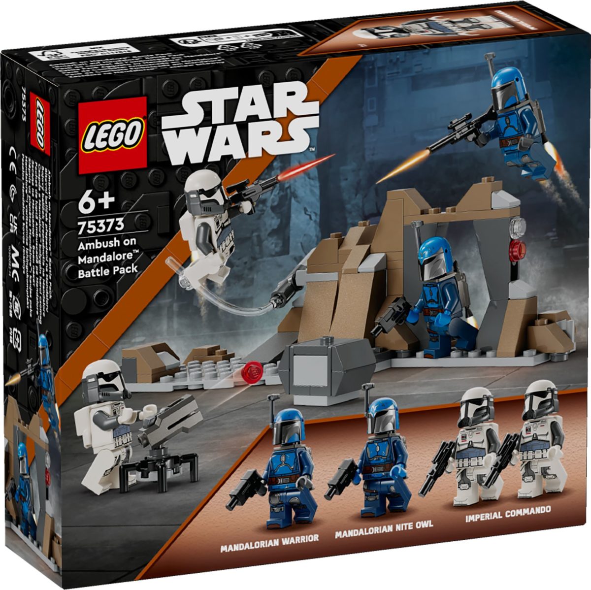 LEGO® STAR WARS™ 75373 Bojni komplet Zasjeda na Mandaloreu™