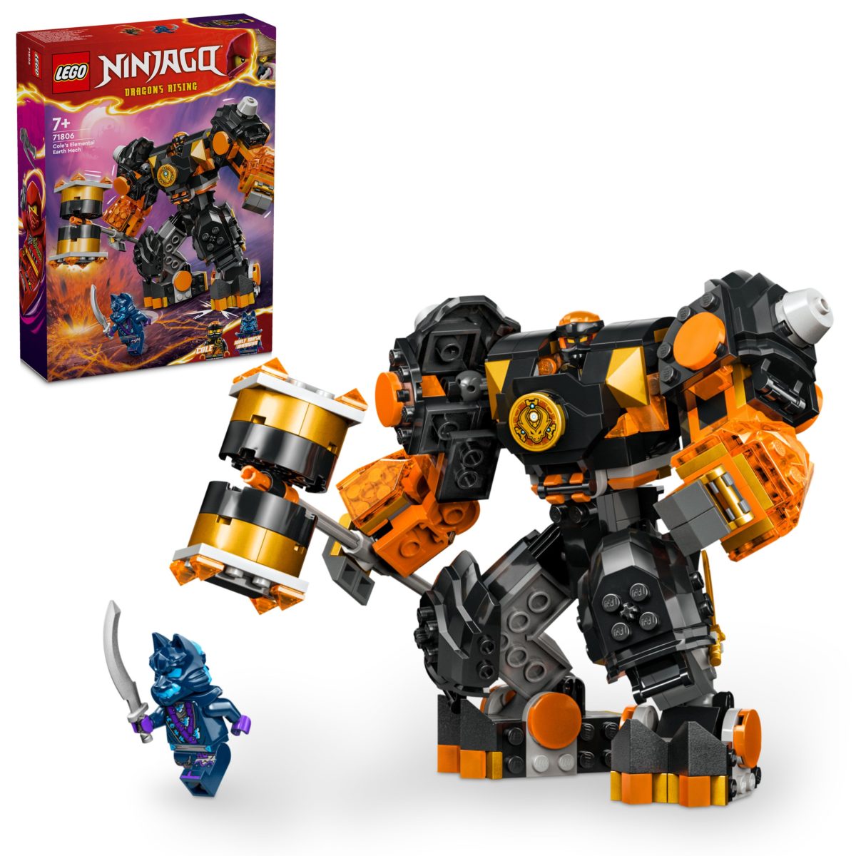 LEGO® NINJAGO® 71806 Coleov elementarni zemljani robot