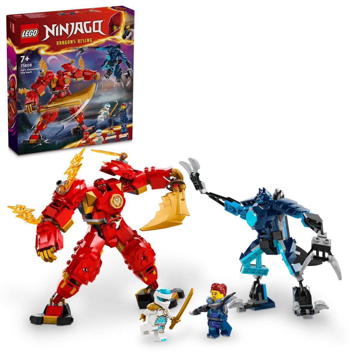 LEGO® NINJAGO® 71808 Kaijev elementarni vatreni robot