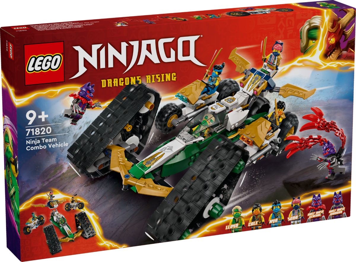 LEGO® NINJAGO® 71820 Kombinirano vozilo tima ninja