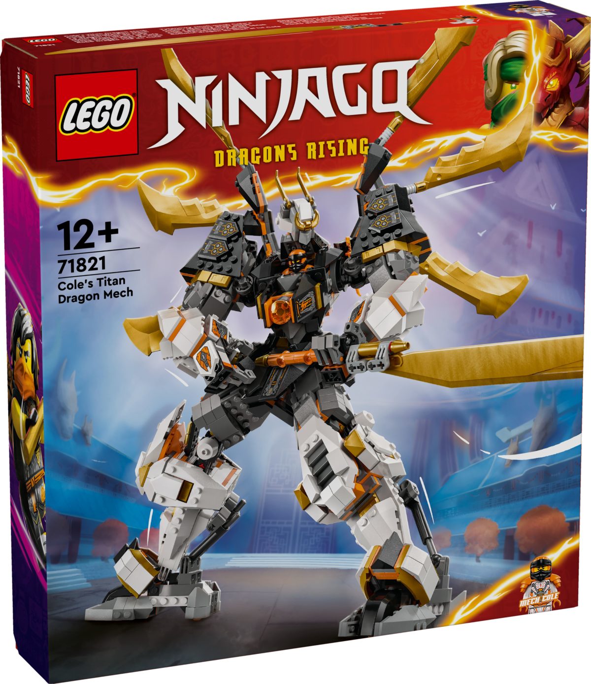 LEGO® NINJAGO® 71821 Coleov mehanički zmaj titan