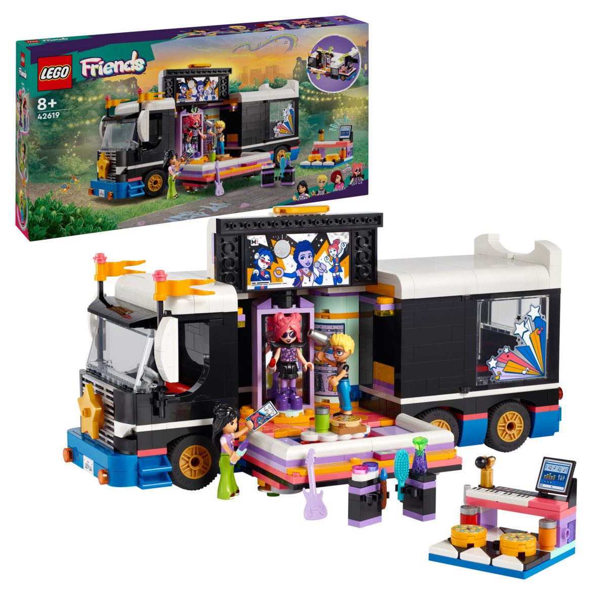 LEGO® FRIENDS 42619 Autobus za turneju zvijezda popa