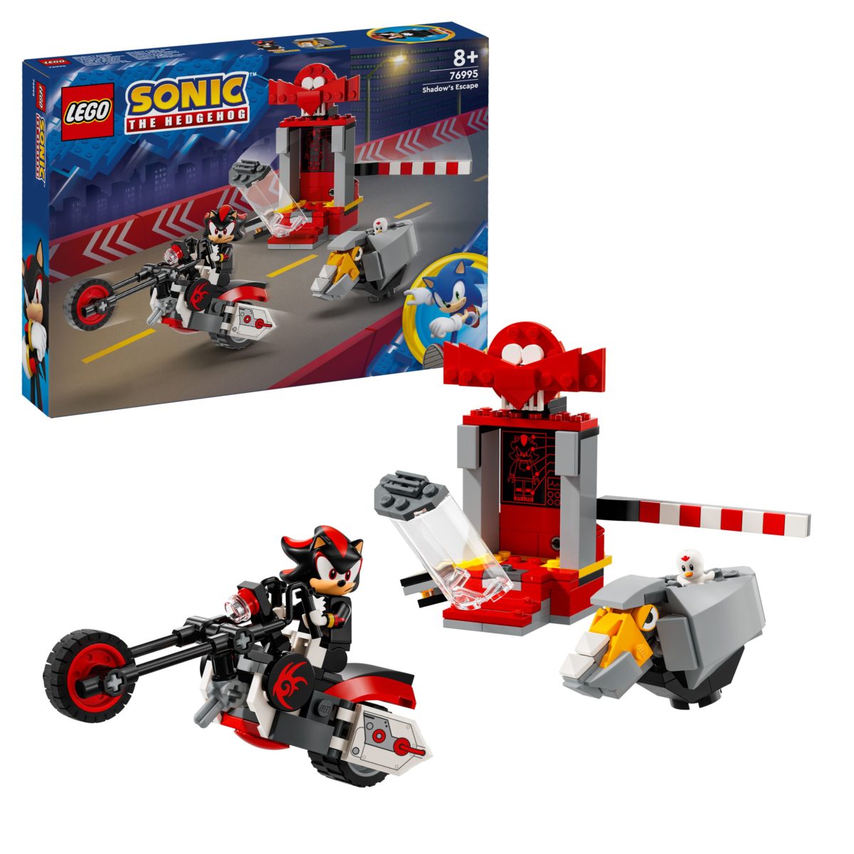 LEGO® SONIC 76995 Shadow the Hedgehog u bijegu