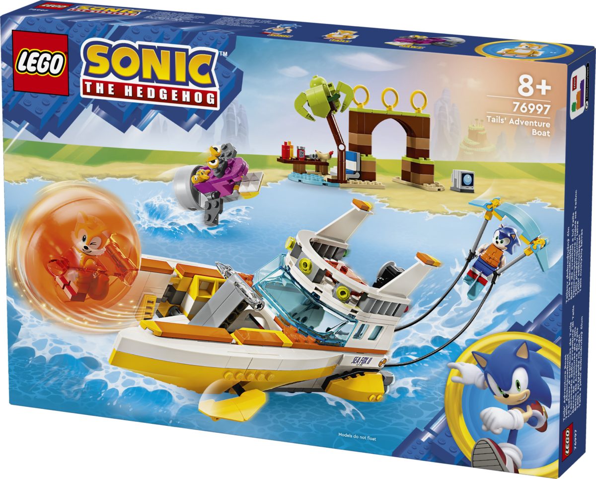 LEGO® SONIC 76997 Tailsov pustolovni brod