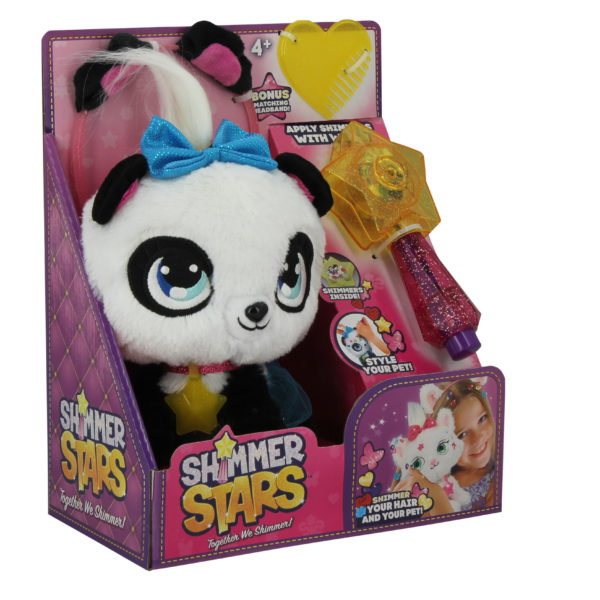 SHIMMER STARS plišana panda Pixie s dodacima 19300