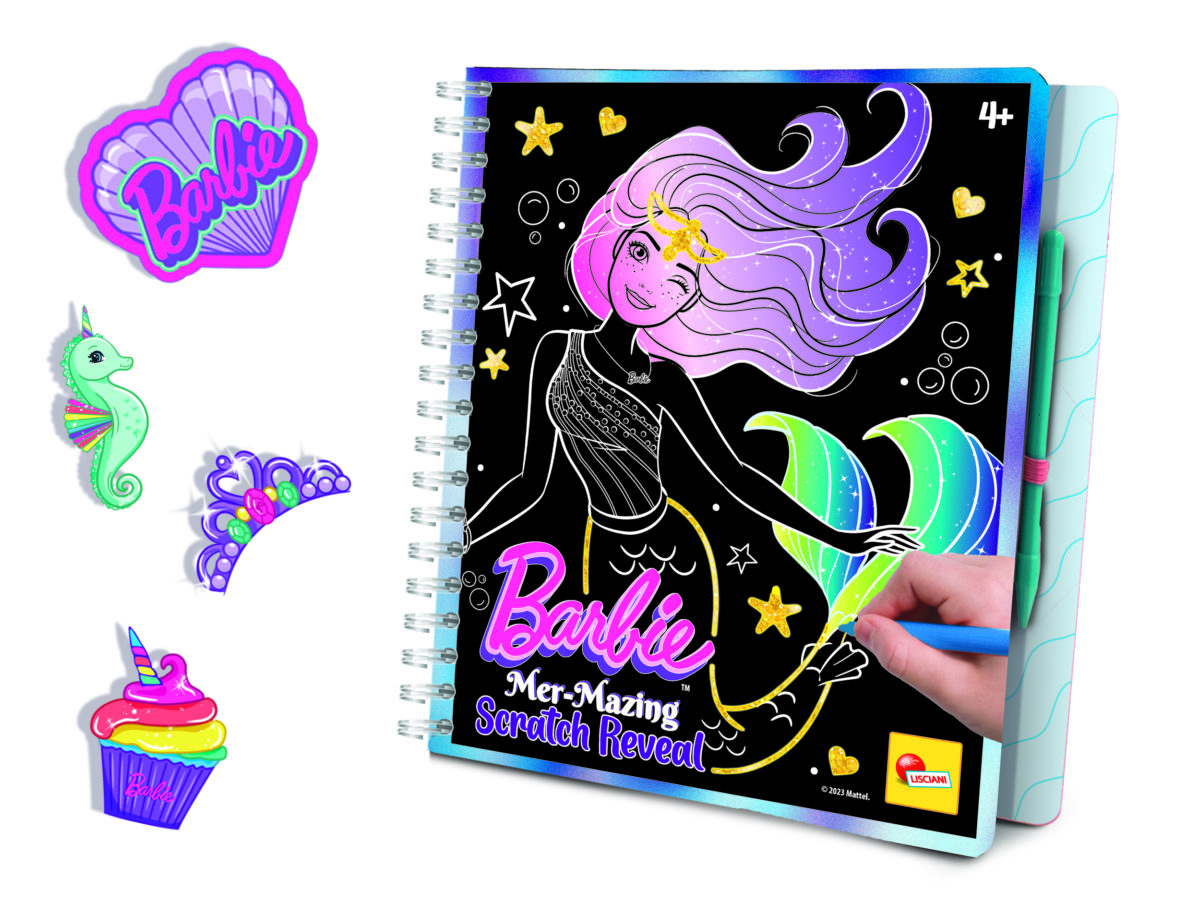 9788833512327 1166810 12327 CMYK1 BARBIE MERMAZING SCRATCH REVEAL 5