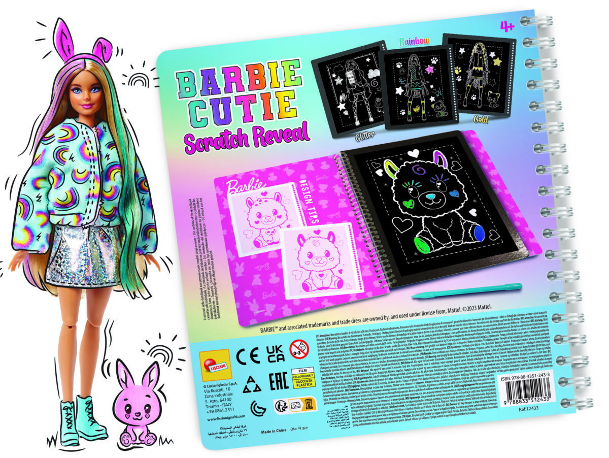 9788833512433 1166811 12433 CMYK1 BARBIE CUTIE SCRATCH REVEAL 6