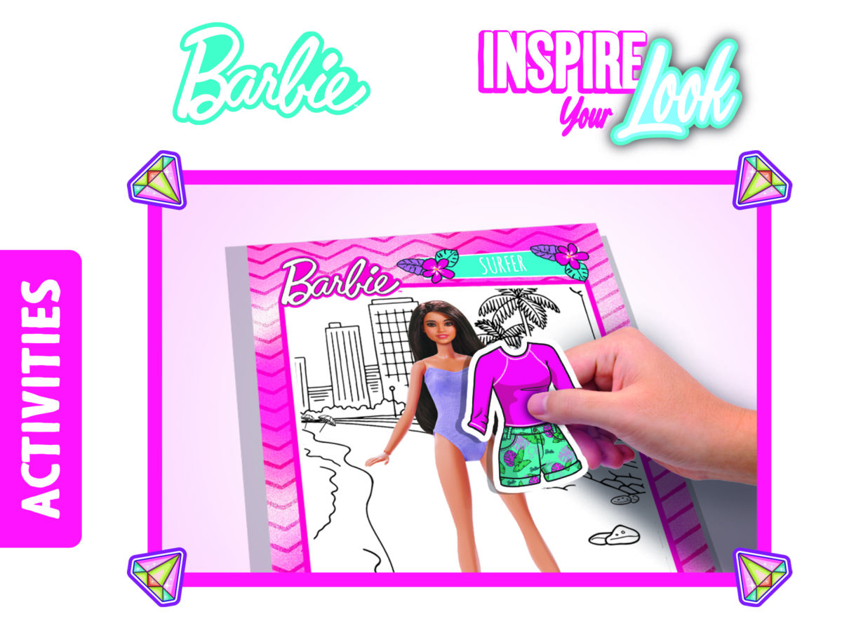 9788833512617 1166812 12617 CMYK1 BARBIE INSPIRE YOUR LOOK 3