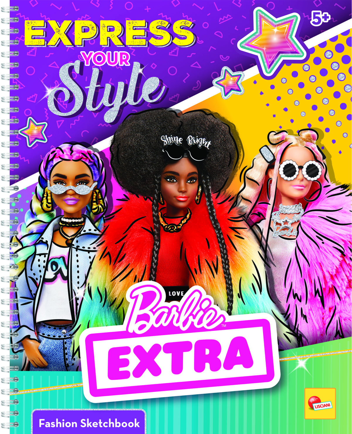 LISCIANI BARBIE kreativna bojanka Express your style 12679