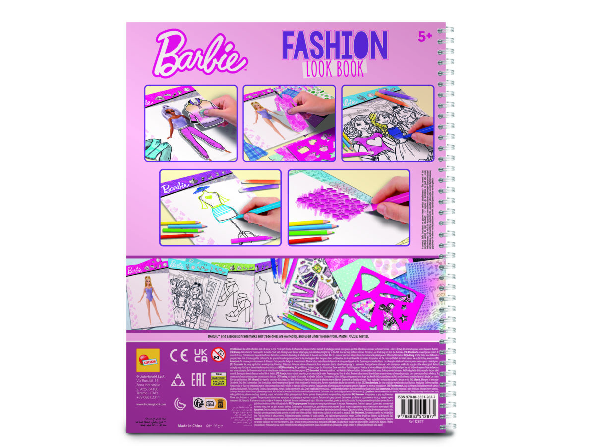 9788833512877 1166816 12877 CMYK1 BARBIE FASHION LOOK BOOK 6